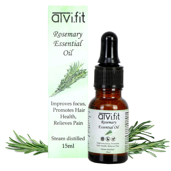 Rosemary Essential Oil for Skin, Hair, Face | For Women & Men| Natural,15ml